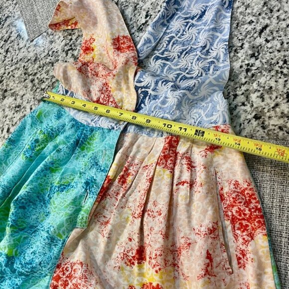 Y2K 90’s NO!JEANS BRAND ROMPER BOHO PATCHWORK SZ S ICONIC RARE AESTHETIC - Picture 13 of 16